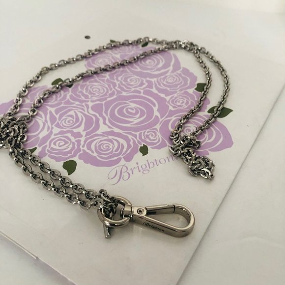 Brighton Jewelry Brighton Id Lanyard Badge Holder Charm Clip Long 5